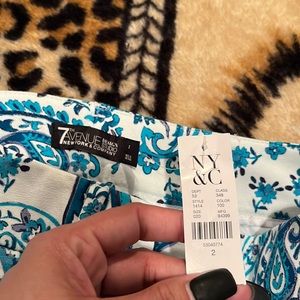 The Audrey paint, slim leg, ankle four-way stretch,